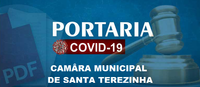 PORTARIA N. 008/2020 DE 24 DE MARÇO DE 2020. CÂMARA MUNICIPAL DE VEREADORES